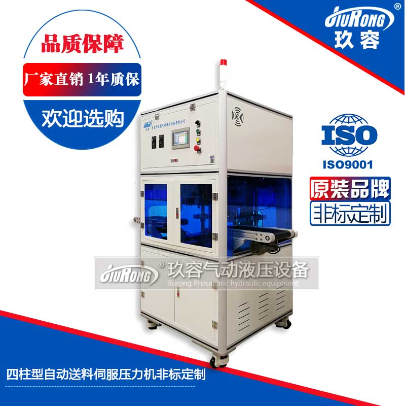四柱型自動送料伺服壓力機（jī）非標定製