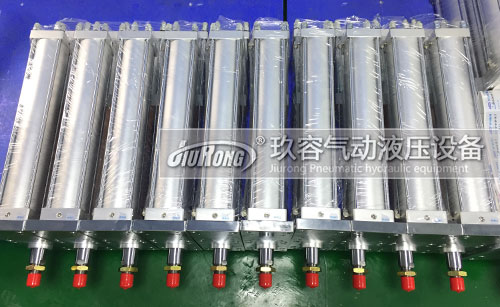 10台產品成型用緊湊並排式氣液增壓缸產品圖
